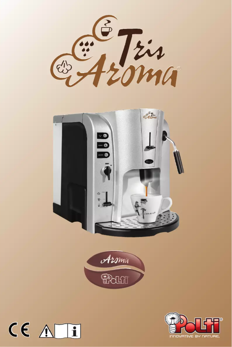 Imagen de la primera página del manual del dispositivo Tris Aroma