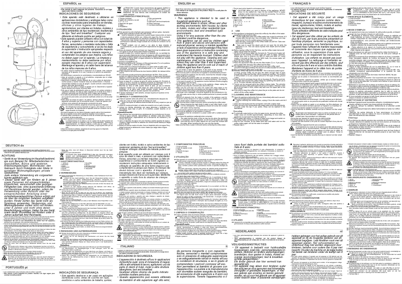 Imagen de la primera página del manual del dispositivo Citro EX6151