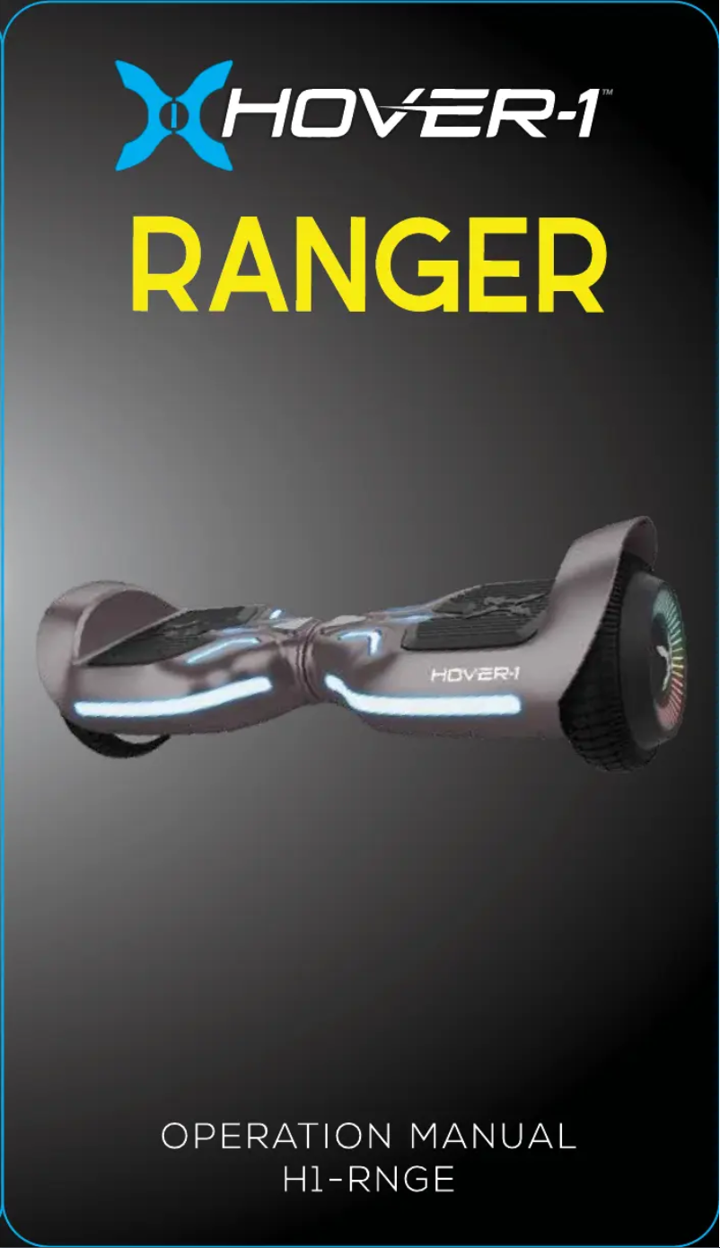 Imagen de la primera página del manual del dispositivo Ranger