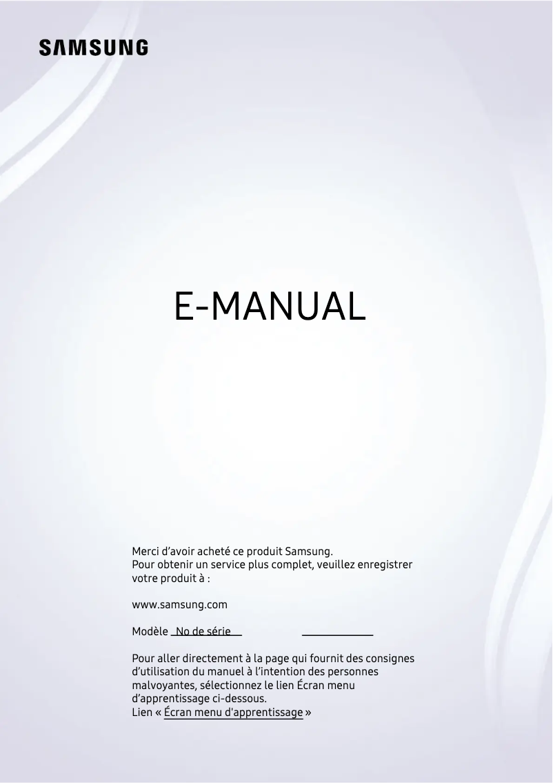 Página 1 del manual Manual de usuario Samsung QN50Q82AAF