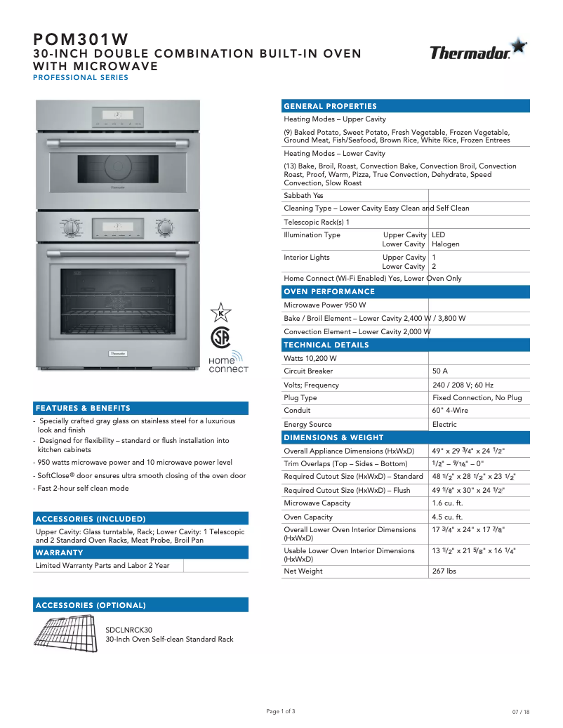Imagen de la primera página del manual del dispositivo PO302W