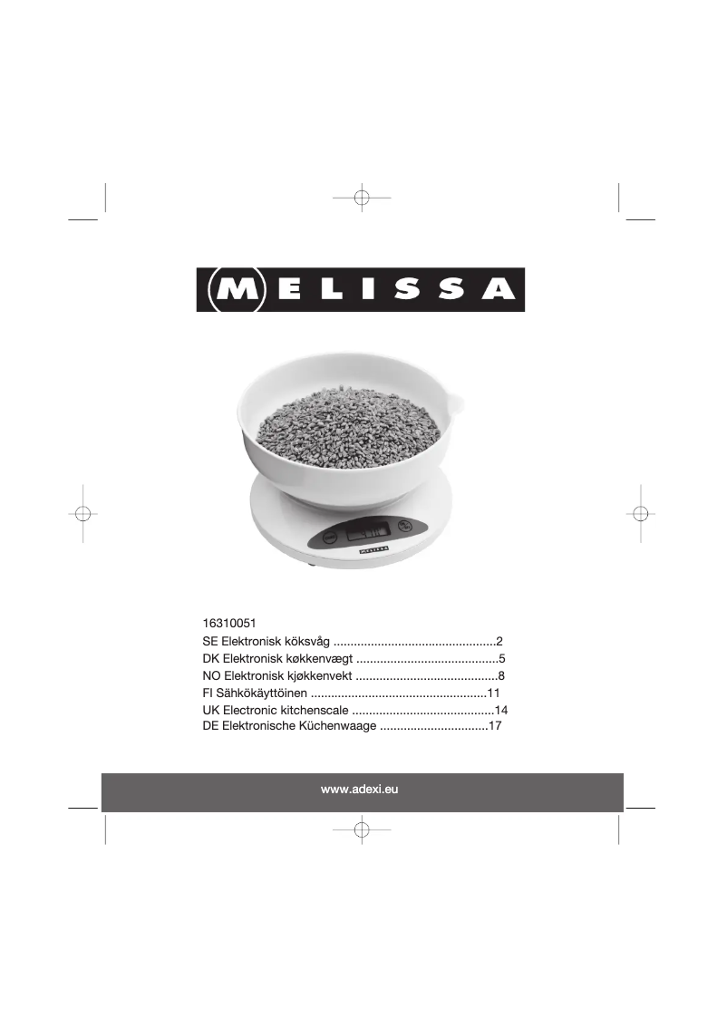 Imagen de la primera página del manual del dispositivo 16310051