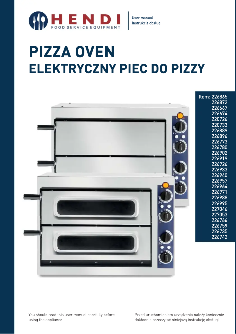 Imagen de la primera página del manual del dispositivo 226995