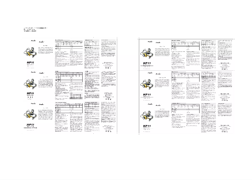 Página 1 del manual Manual de usuario Fenix HP11