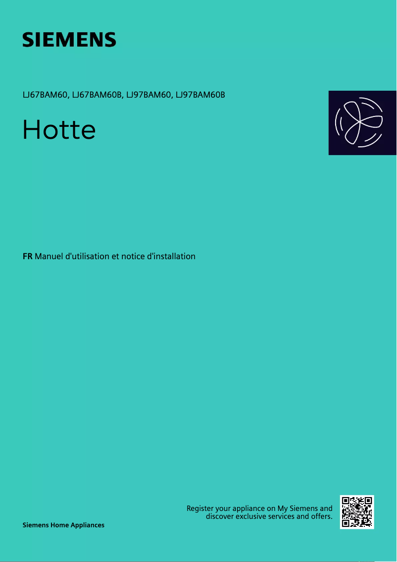 Imagen de la primera página del manual del dispositivo LJ97BAM60