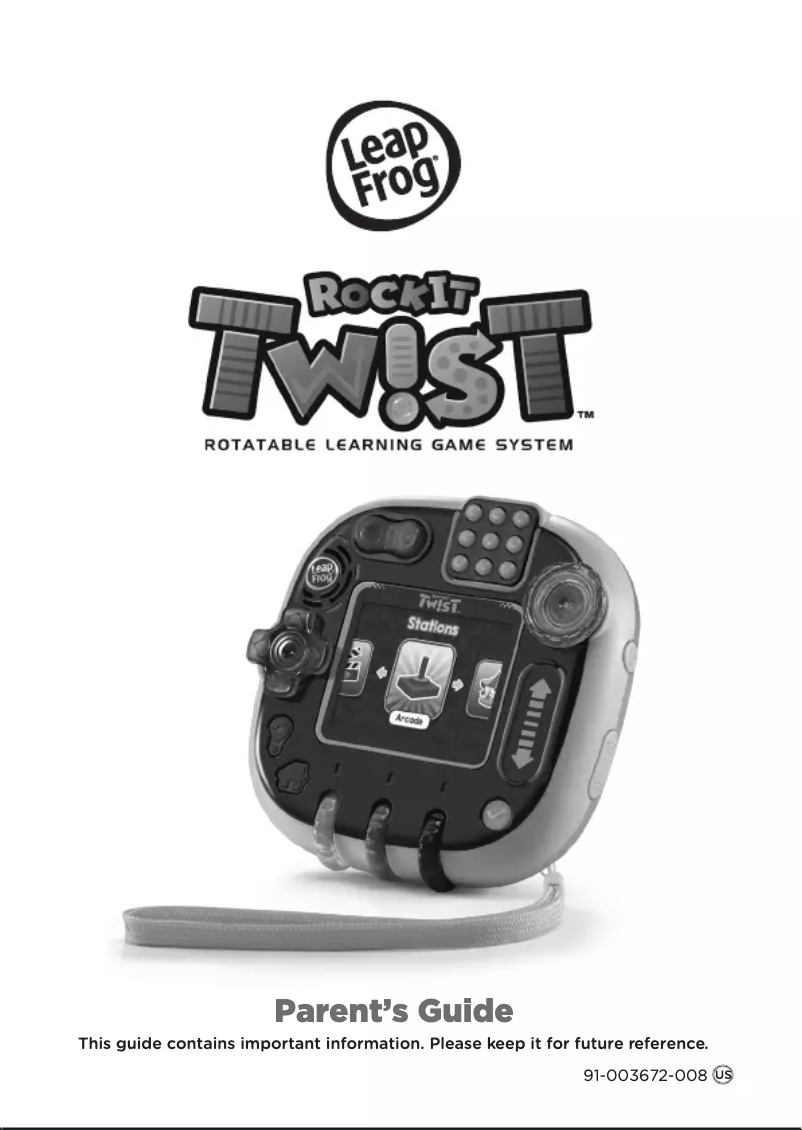 Página 1 del manual Manual de usuario Leap Frog Rockit Twist