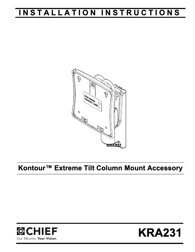 Imagen de la primera página del manual del dispositivo KRA231
