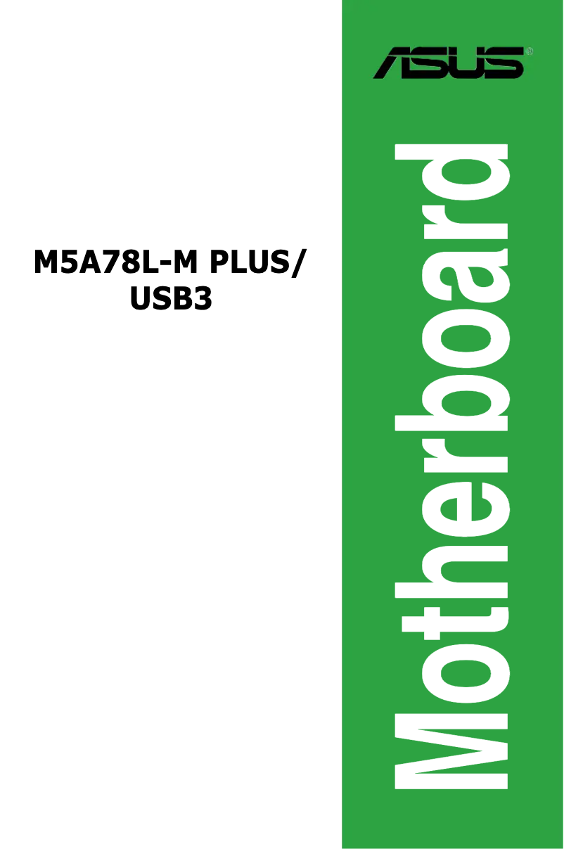 Imagen de la primera página del manual del dispositivo M5A78L-M PLUS/USB3