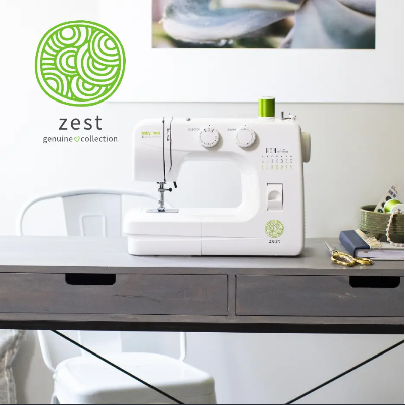 Página 1 del manual Ficha técnica Baby Lock Zest