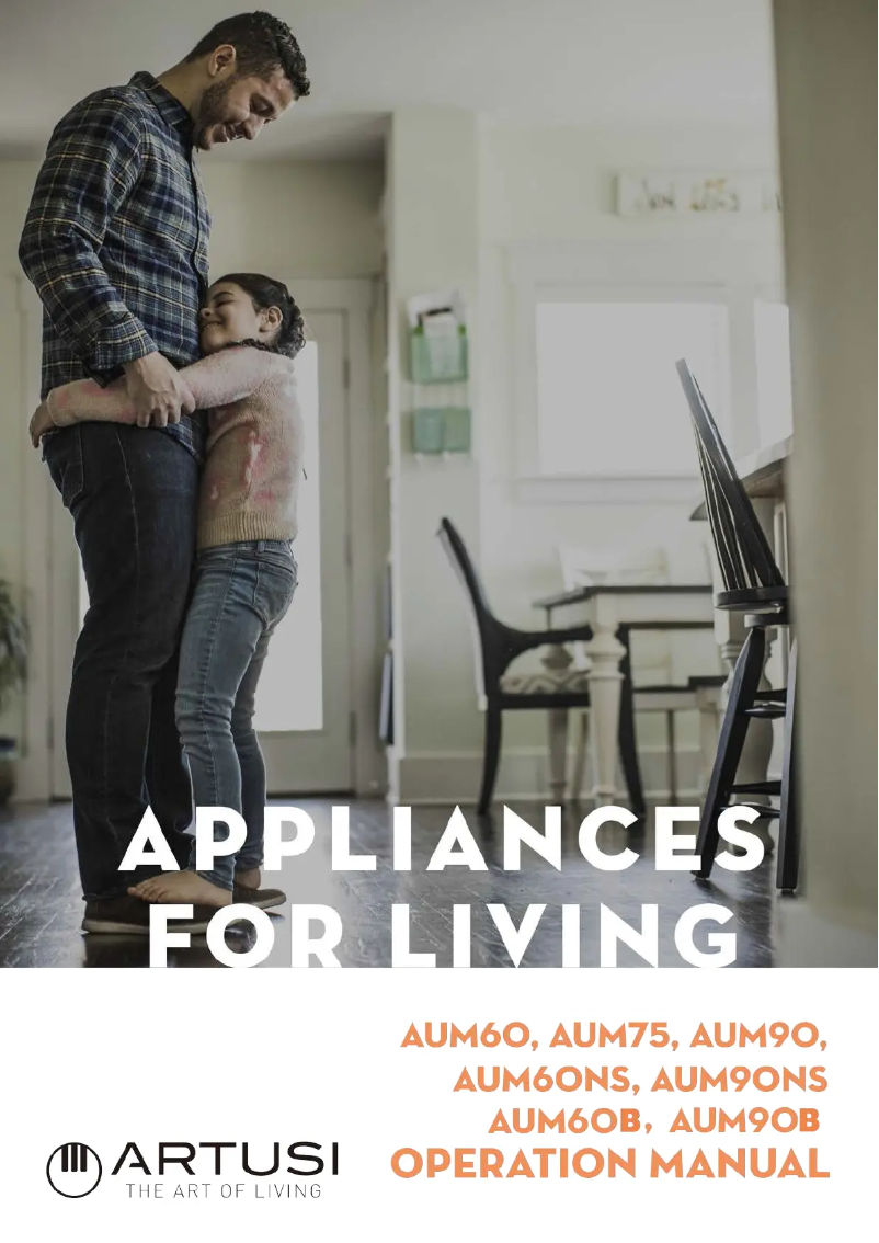 Imagen de la primera página del manual del dispositivo AUM60B