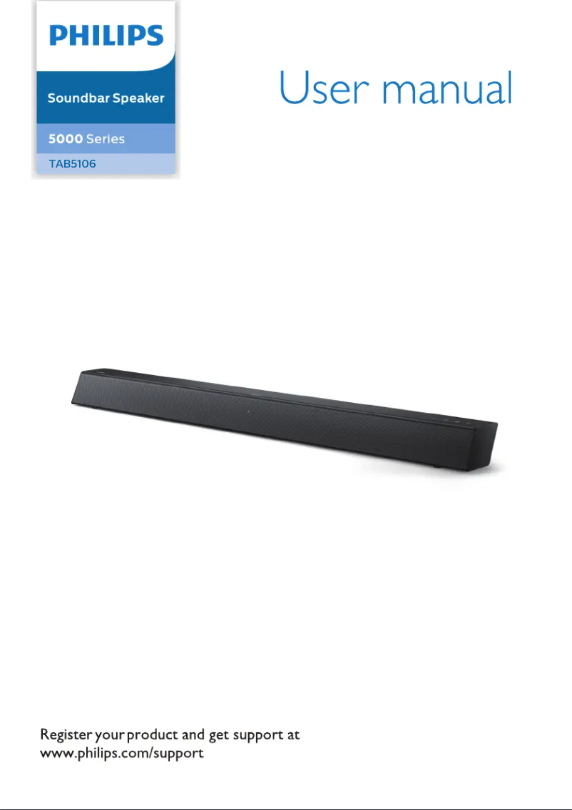 Imagen de la primera página del manual del dispositivo TAB5106