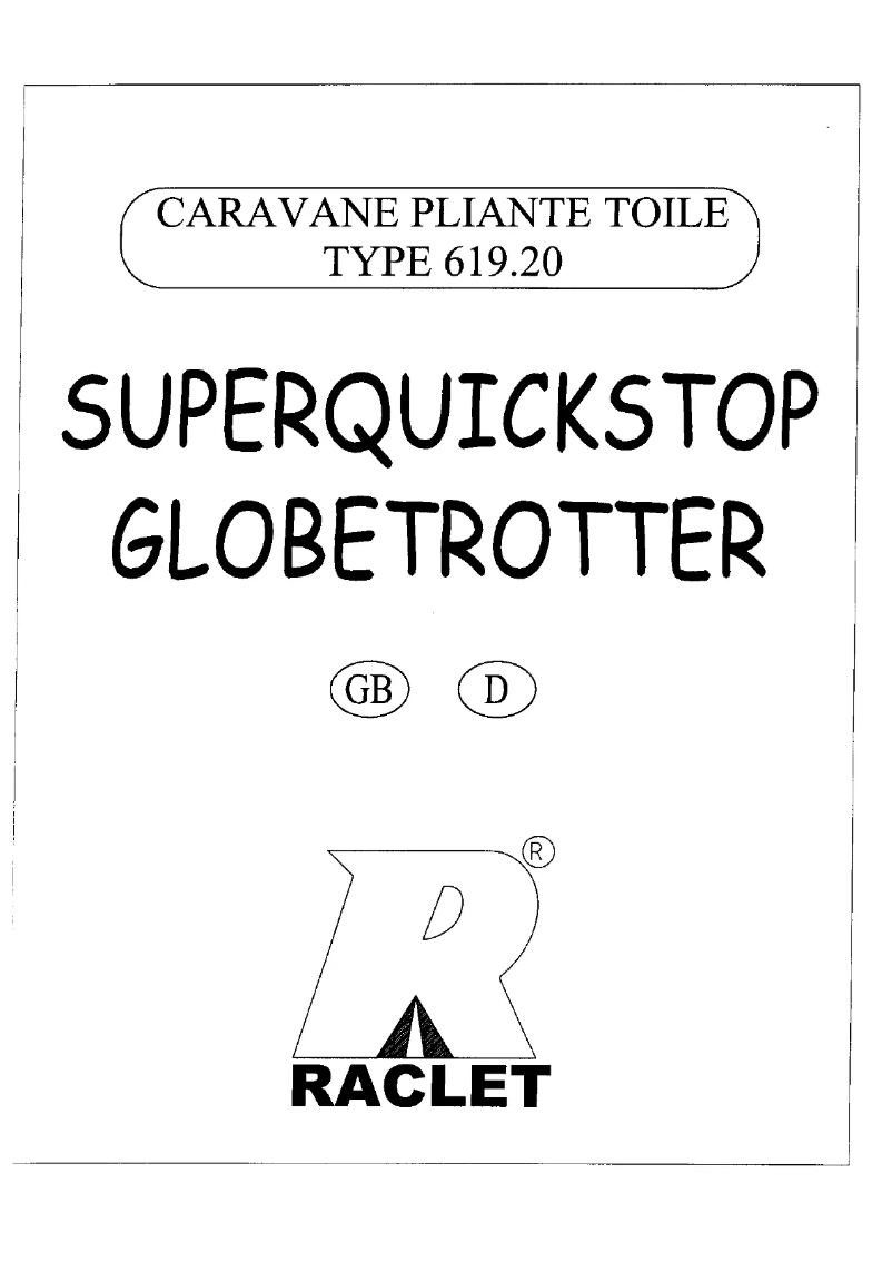 Imagen de la primera página del manual del dispositivo Globetrotter