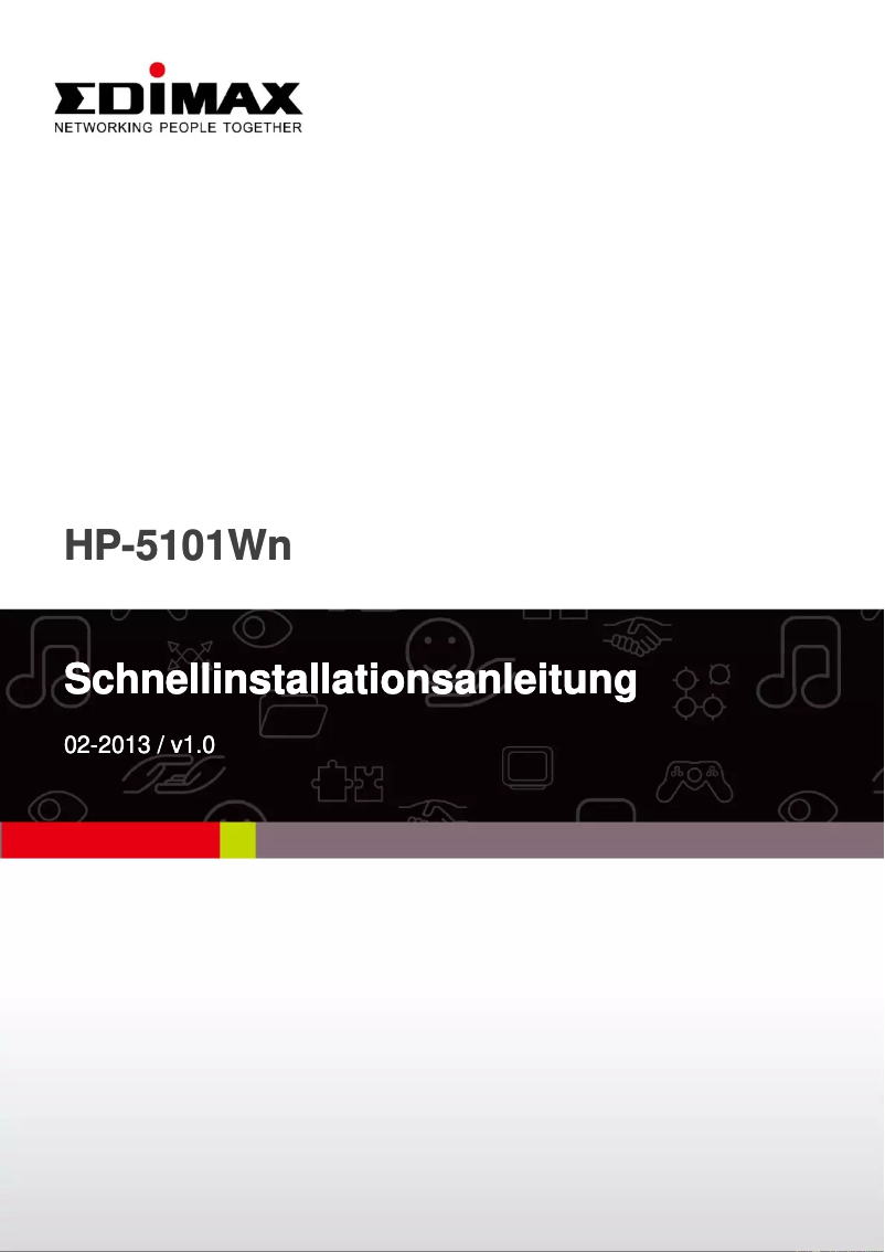 Página nº 1 - Manual de usuario Edimax HP 5101Wn