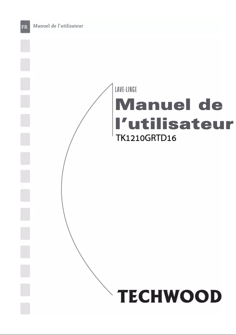 Imagen de la primera página del manual del dispositivo TK1210GRTD16