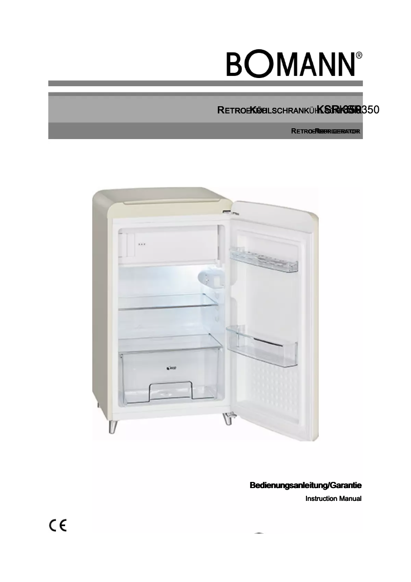 Imagen de la primera página del manual del dispositivo KSR 350