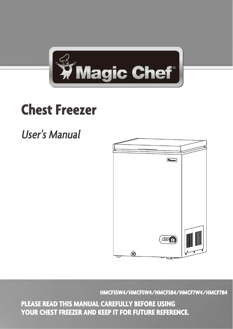 Página 1 del manual Manual de usuario Magic Chef HMCF35W4
