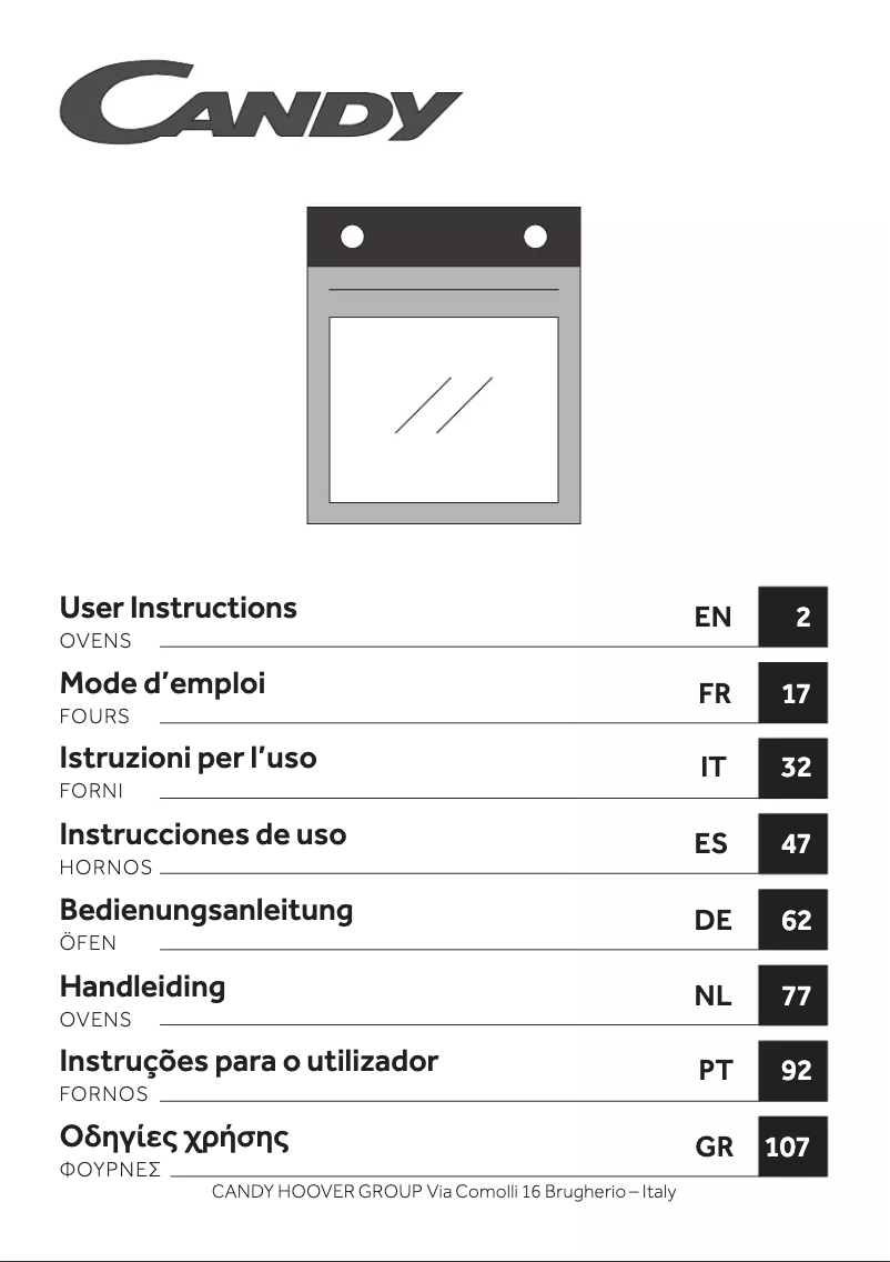 Imagen de la primera página del manual del dispositivo FCMX676