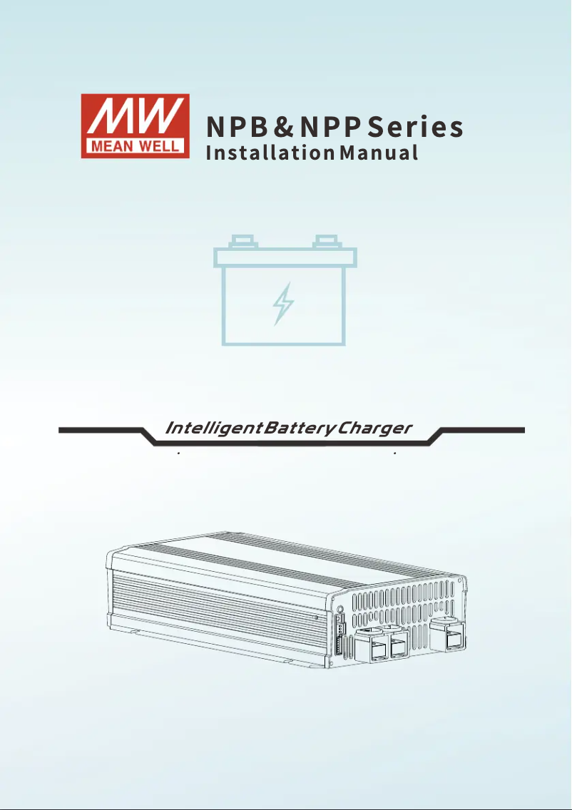 Imagen de la primera página del manual del dispositivo NPB-450-72