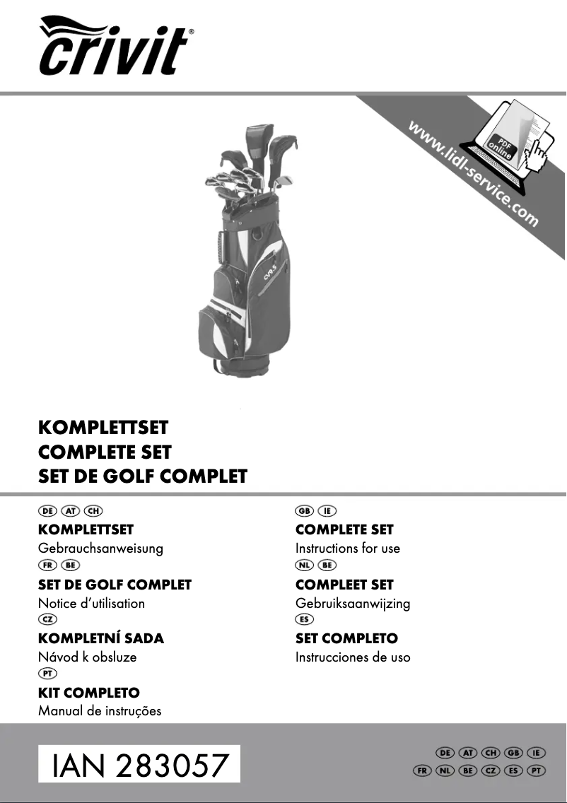 Imagen de la primera página del manual del dispositivo IAN 289894