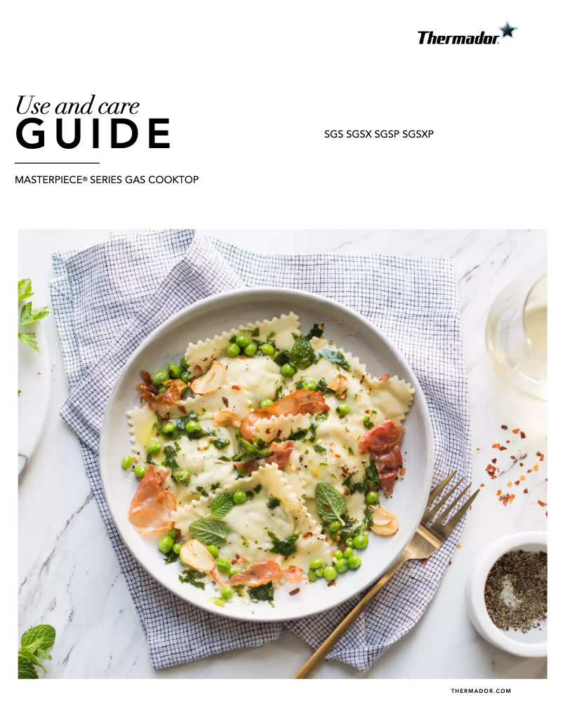 Imagen de la primera página del manual del dispositivo SGSP365TS