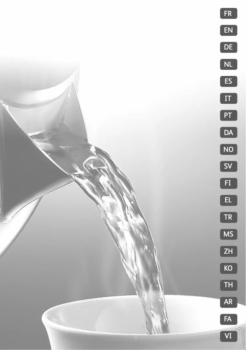 Imagen de la primera página del manual del dispositivo Maison KI2605