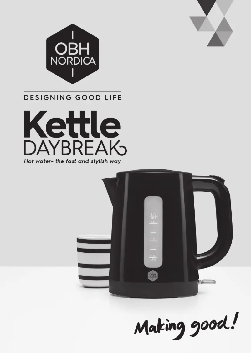 Página nº 1 - Manual de usuario OBH Nordica Daybreak 6413