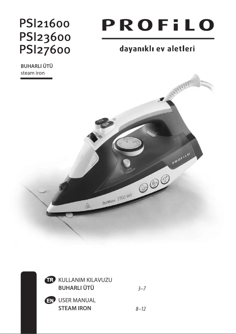 Imagen de la primera página del manual del dispositivo PSI27600