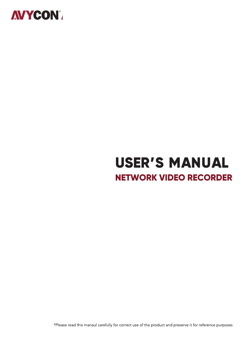 Imagen de la primera página del manual del dispositivo AVR-HN516P16C