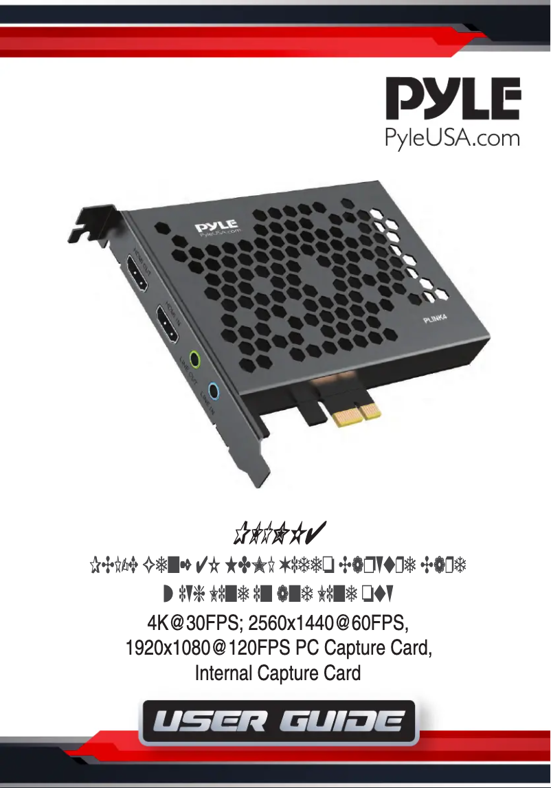 Página 1 del manual Manual de usuario Pyle PLINK4