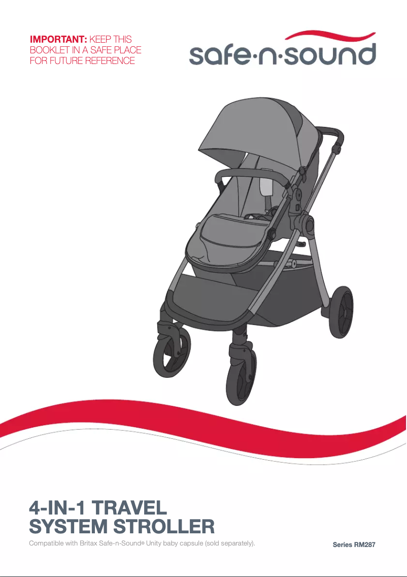 Página 1 del manual Manual de usuario Safe-n-Sound Cosy Lux