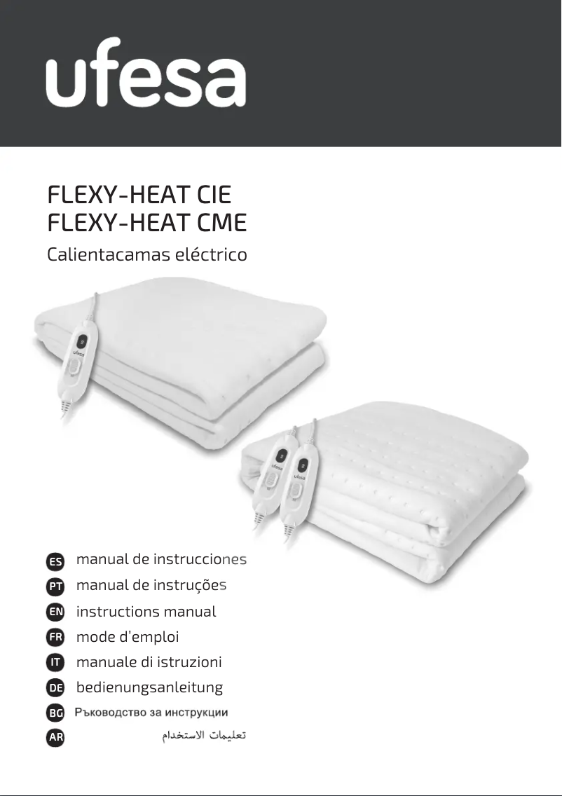 Página 1 del manual Manual de usuario Ufesa Flexy-Heat CME