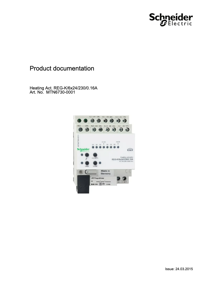 Imagen de la primera página del manual del dispositivo MTN6730-0001