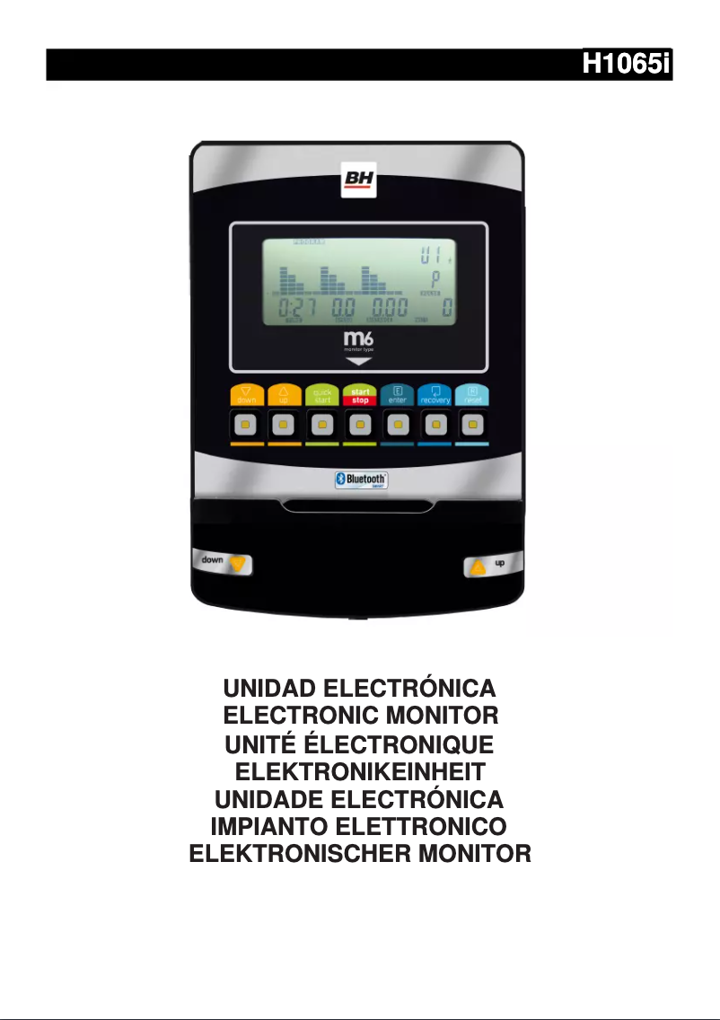 Página 1 del manual Manual de usuario BH Fitness H1065I