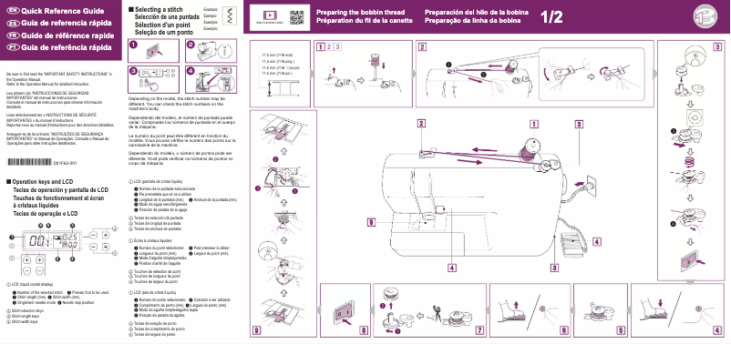 Imagen de la primera página del manual del dispositivo CS7000X