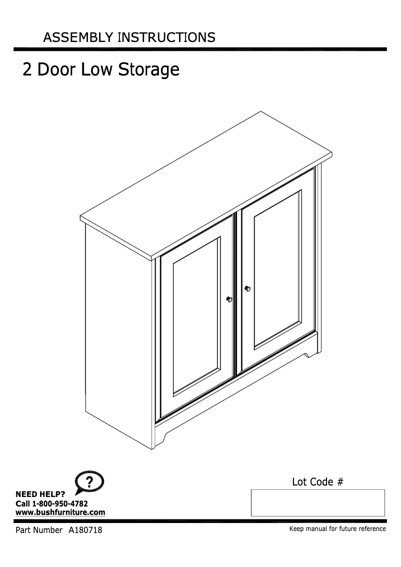Imagen de la primera página del manual del dispositivo Cabot WC31896-03