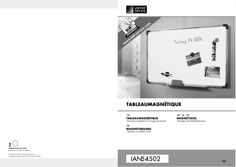 Página 1 del manual Manual de usuario United Office IAN 54502