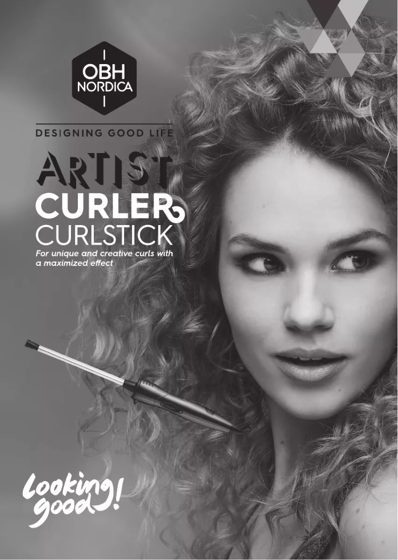 Imagen de la primera página del manual del dispositivo Curlstick