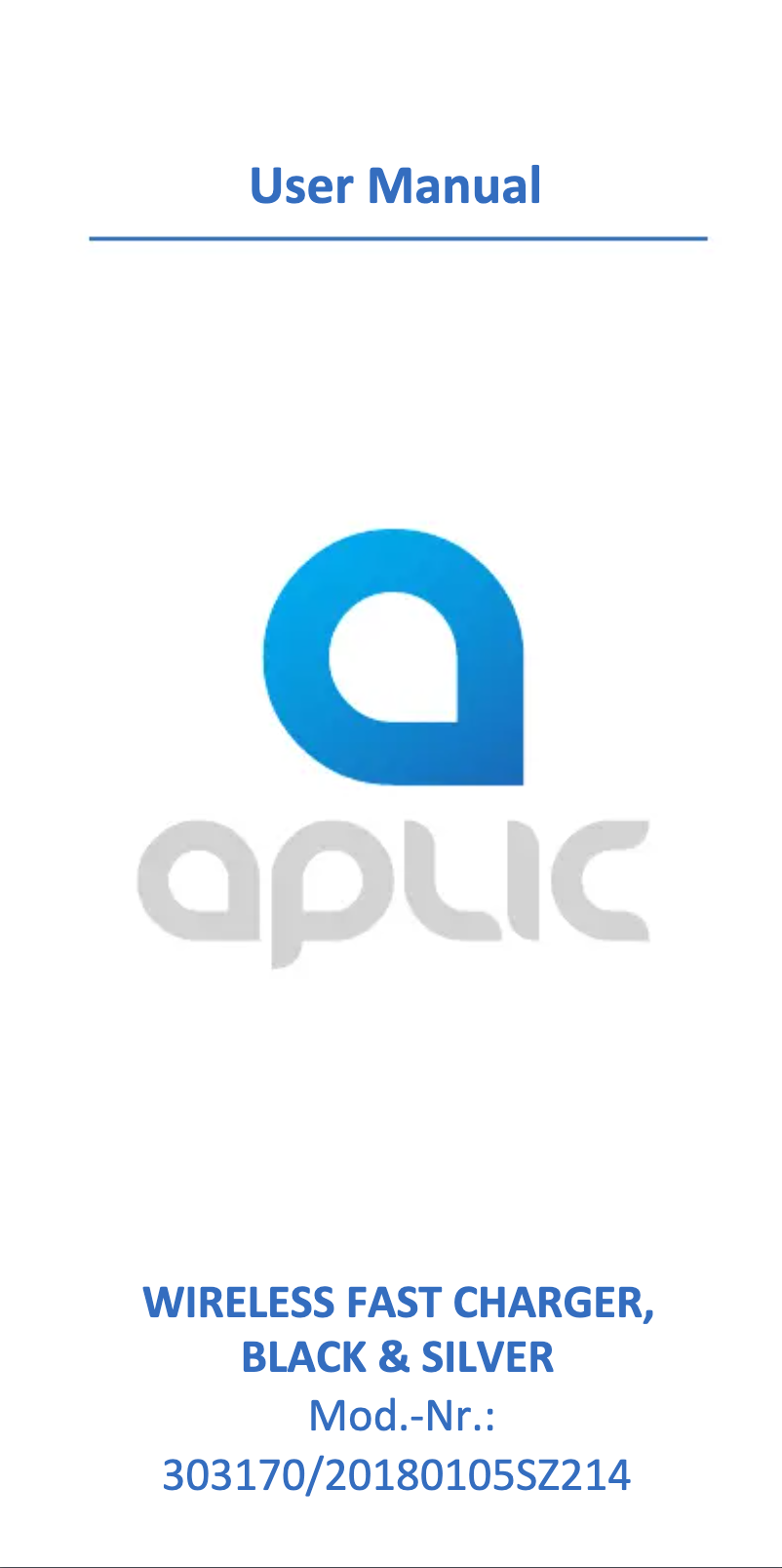 Imagen de la primera página del manual del dispositivo 303170