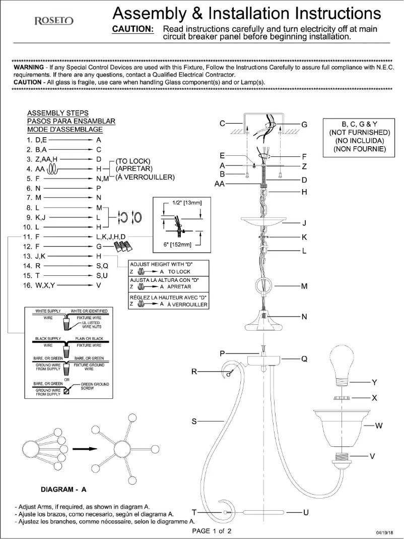 Imagen de la primera página del manual del dispositivo Emilia PCH2602BN