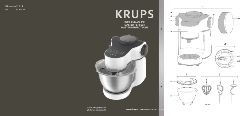 Página 1 del manual Manual de usuario Krups Master Perfect KA3121