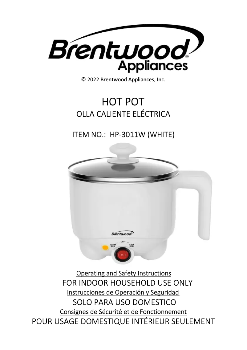 Imagen de la primera página del manual del dispositivo HP-3011W