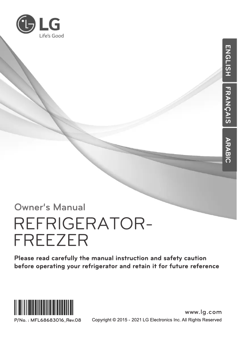 Página nº 1 - Manual de usuario LG GN-G272SLCB