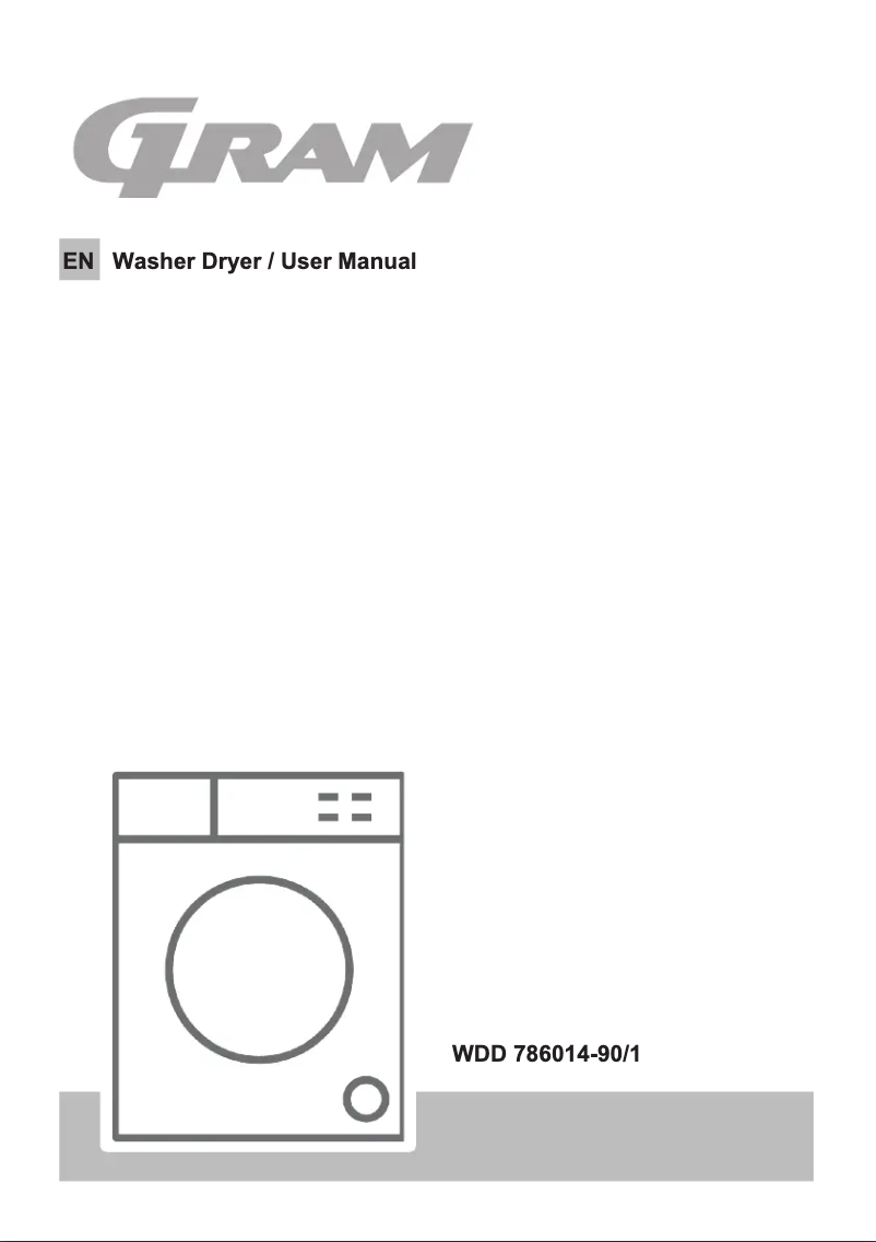 Página 1 del manual Manual de usuario Gram WDD 786014-90/1