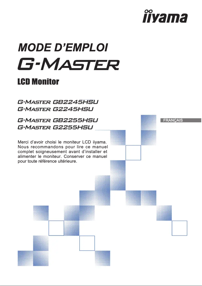 Imagen de la primera página del manual del dispositivo G-Master G2245HSU