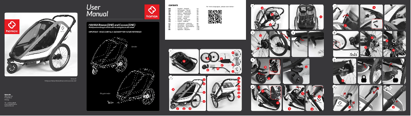 Página 1 del manual Manual de usuario Hamax Breeze and Cocoon