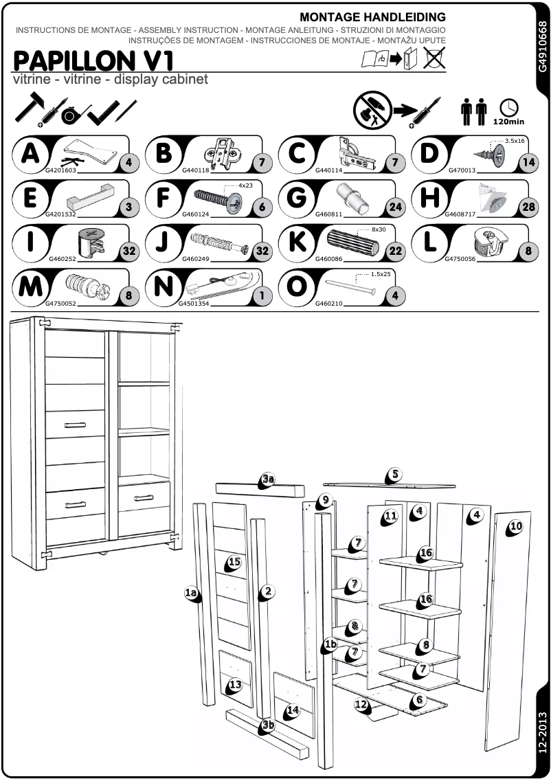 Imagen de la primera página del manual del dispositivo Punda