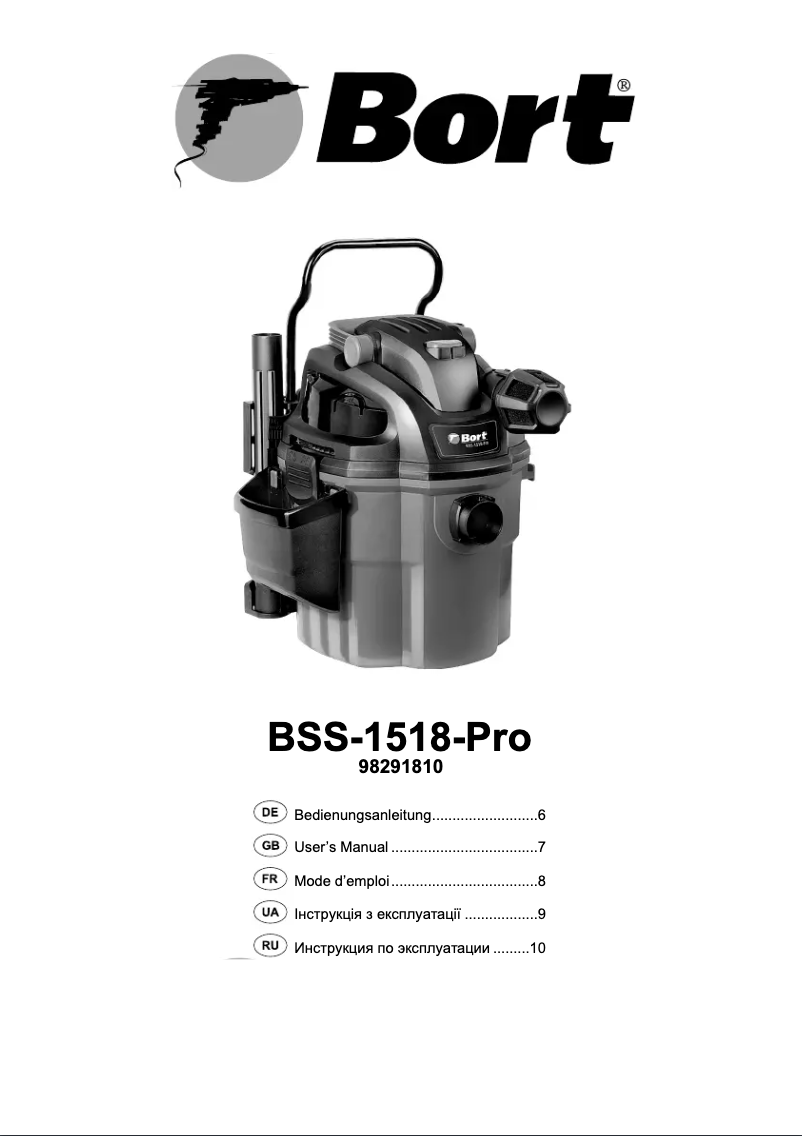 Imagen de la primera página del manual del dispositivo BSS-1518-Pro