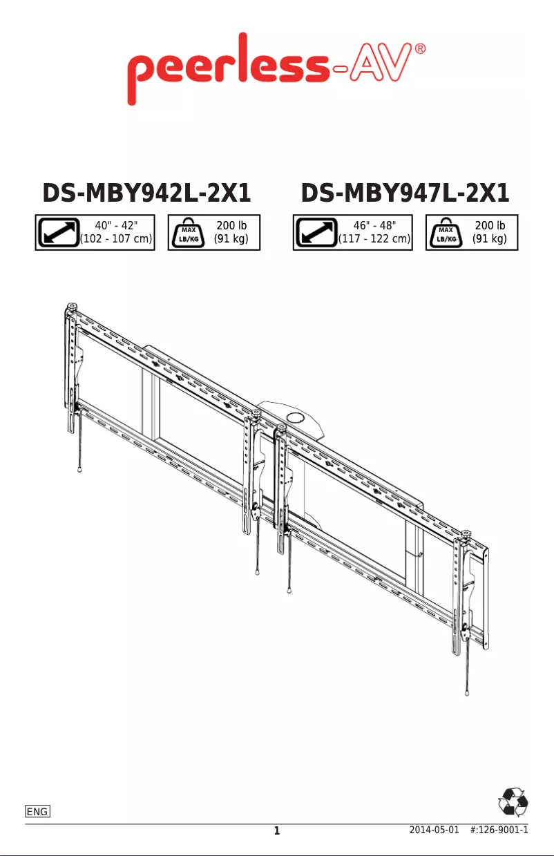 Imagen de la primera página del manual del dispositivo DS-MBY942L-2X1