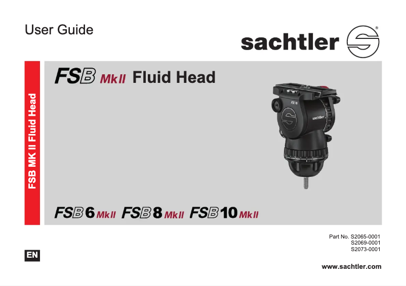Imagen de la primera página del manual del dispositivo FSB 10 Mk II