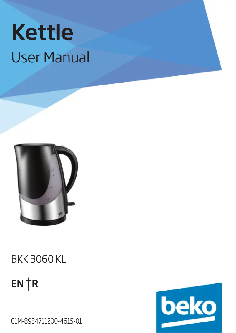 Página 1 del manual Manual de usuario Beko BKK 3060 KL